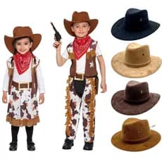 Chapéu Infantil Country Gusttavo Lima Rodeio Sertanejo Boiadeiro Quadrilha Premium