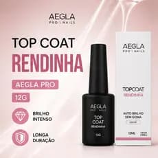 Top Coat Rendinha Aegla Pro 12g Selagem Extra Brilho