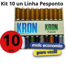 Kit 10 unidades Linha Pesponto Kron