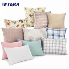 Fronha Avulsa 150 fios Teka diamante 100% Algodão Lisa e  Estampada 50x70cm