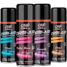 Higienizador Limpa Ar Condicionado Orbi Air Spray Higienização 200ml Fragrância