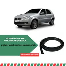 Borracha Acabamento Churrasqueira Parabrisa Palio Strada Palio Weekend