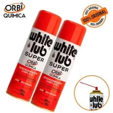 KIT 2 Unidades Óleo Desengripante White Lub Super Orbi 300ml