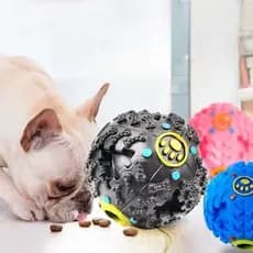 Brinquedo Interativo para Cães | Dispensador de Petiscos e Ração com Ruídos Engraçados