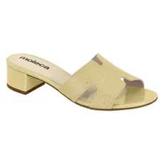 Tamanco Feminino Moleca Saltinho Bloco Baixo Slide Básico