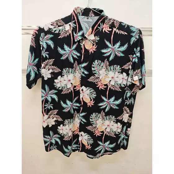 Indicado Camisa Floral Masculina Plus Size Moda Praia Tamanho Especial do G1 ao G4 Oferta