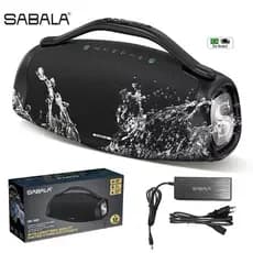 Caixa De Som Bluetooth Sabala Dr-909 200W Original No Brasil Portátil 3900mah Bateria 36 Horas