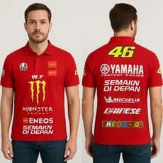 Camisa gola Polo Yamaha Dry fit   Monster Premium *Lançamento*