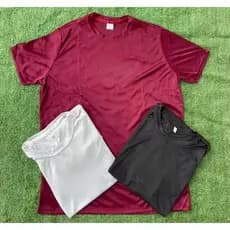 Kit 2 Camiseta Camisa Dry Fit Estampada Tecido Respirável Academia Sport Lazer