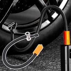 HAN 1 Peça Adaptador De Mangueira De Inflação De Rosca Fina 30CM Inflador De Ar De Pneu De Carro M6 Loing Air Chu Com Vá