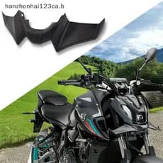 HAN Apto Para MT-07 2021 2022 2023 24 Motocicleta Esporte Downforce Nu Fortal Spoilers Aerodinâmico Asa Defletor N