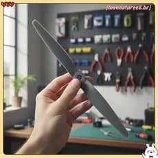 [Love] Gemfan Vortex RC Hélice Elétrica De Asa Fixa 2 Pcs 7X13E 8X6E Adereços Resistentes Ao Desgaste Para Aeronaves Hob