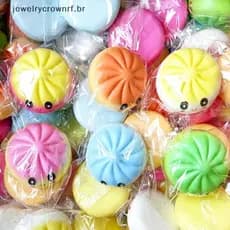 Kawaii Cozido No Vapor Pão Squeeze Brinquedo Macio Recuperação Lenta Ótimo Alívio Do Estresse Presente Para Crianças Adu