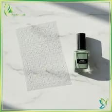 [Beleza] Coração Vazado Nail Art Stiers Folha Padrão Decalques Modelos Adesivos Para Salão De DIY Manicure