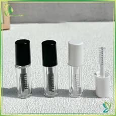 [Beleza] 5/10/20 Pçs Vazio Mini Tubo De Rímel De 1ml Com Varinha De Cílios Recipiente De Creme Garrafa De Amostra Pintur
