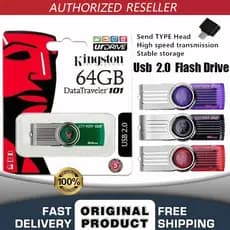 Unidade Flash USB Kingston De Alta Velocidade 3.0 2 Tb 32 Gb 16 De Memória 128 64 Universal