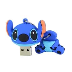 Stitzer 128GB Unidade USB Estável De Alta Velocidade Cartoon Silicone Cute Flash Drive Universal Computador Telefone