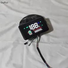 [B & C] Medidor Ebike Display LCD 48V 72V Painel De Scooter Elétrico Universal Medição De Velocidade Precisa Para Desloc