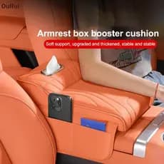 [B & C] Almofada De Apoio De Braço Para Console Central De Carro , Caixa De Descanso , Extensão Lateral Com Tecido { th