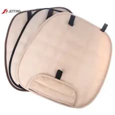 [Jettingbuy] Almofada Universal Para Assento De Carro Quente De Inverno Antiderrapante Cadeira Dianteira Respirável Prot