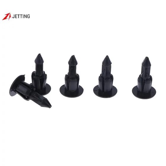 [Jetingbuy] 20 Peças Clipes De Fixação De 6mm Rebite De Pino Retentor Para Motocicleta Plástico Carenagem Acessórios Nov