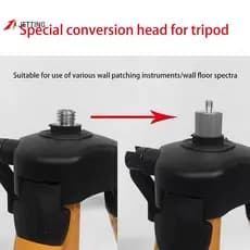 [Jetingbuy] Adaptador De Tripé Nivelador A Laser Conector De Conversão De 5/8 Pol . 1/4 Braet Acessório Novo