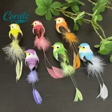 [Corate] Pássaros Artificiais Fofos , Espuma Falsa , Simulação De Animais , Modelos De Penas , Artesanato DIY , Decoraçã