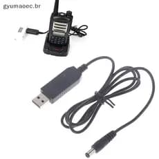 [GYU] Cabo De Carregamento USB Talkie Para UV-5R-82 BF-F8HP 82HP Base De Carregador BR
