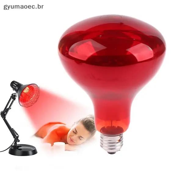 [GYU] Lâmpada Infravermelha De Fisioterapia 100W 150W Terapia De Aquecimento Vermelha Para Corpo Ne Dor Artrite Muscular
