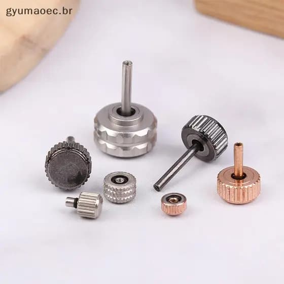 [GYU] 50/100 Unidades Acessórios Para Relógio Peças De Desmontagem Cabeças DIY Ferramentas De Reparo Artesanal BR