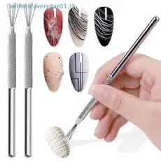 & Sellbest 7 Pinos Pena Fio Textura Ferramentas De Cerâmica Argila Polímero Escultura Ferramenta Modelagem DIY Escova Bo
