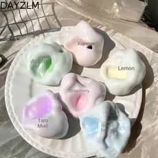 Brinquedo De Pitada DAYZLM , Aperto Shapeável Para Alívio , Bola Feita À Mão , Arroz Pegajoso Criativo Pele De Gelo