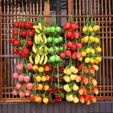 DAYZLM Espuma De Frutas Artificiais Para Casa , Adereços Fotografia , Decoração De Parede DIY