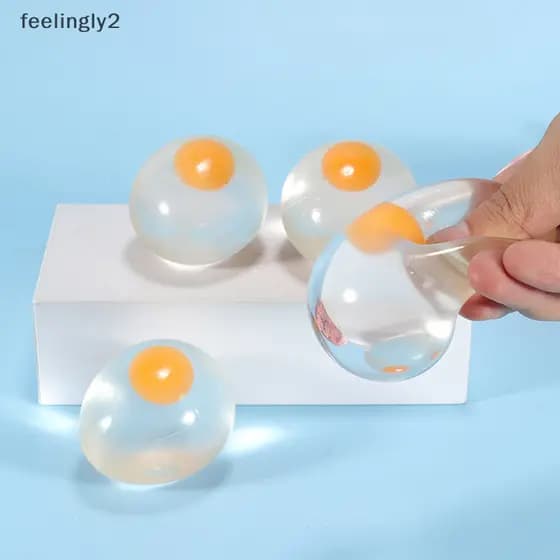 { Hot-J } Prank Toys Anti Stress Egg Water Relief VN