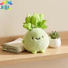 Chaveiro De Pelúcia De Vegetais , Pingente De Simulação De Repolho , Bolsa De Desenho Animado , Acessórios De Brinquedo