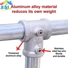 Conector De Liga De Alumínio Para Cotovelo , Base Em T , Fixador De Conexão Tridimensional Plano , Peças De Prateleira D