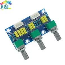 H & L Alto-Falante Subwoofer PCB Amplificador De Ajuste XH-M802 Placa Amplificadora Mixer De Alta E Baixa Tensão Control