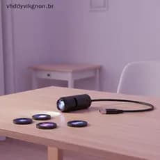 vhddyvikgnon LED USB Projetor Luz 3/6pcs Lâmpada Noturna Ajustável Padrão Para Festa De Natal Decoração De Quarto BR