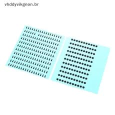 vhddyvikgnon Diâmetro 1.5/2/3.5/7/8/9MM Almofadas De Borracha Condutoras Kit De Reparo De Teclado Para Controle Remoto I