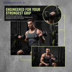 zm Fortalecedor De Aperto De Mão Antiderrapante Pinça Ergonômica De Borracha Macia Com Luvas Para Academia Exercício De