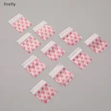 [Firefly] 100 Unidades Mini Sacos Ziplo Pequenos Plásticos Com Zíper Para Comprimidos [VN]