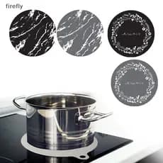 [Firefly] 1PC Fogão Tapete Pad Cooktops De Indução Magnético Antiderrapante Silicone Protetor Contra Arranhões Resistênc