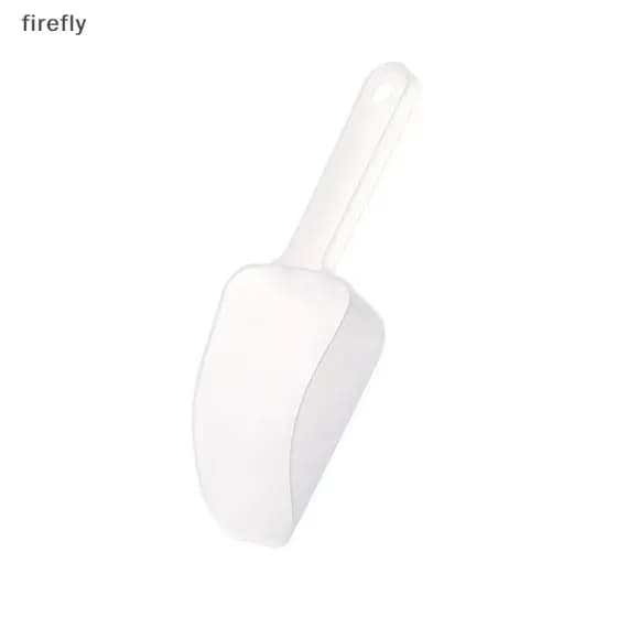 [Firefly] Pá De Gelo De Plástico Farinha Comida Doces Colher De Sorvete Sobremesa Arroz Cozinha Multiuso Fosca [VN]