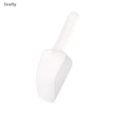 [Firefly] Pá De Gelo De Plástico Farinha Comida Doces Colher De Sorvete Sobremesa Arroz Cozinha Multiuso Fosca [VN]