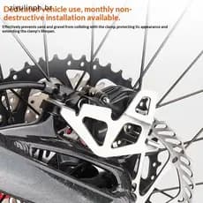 ziyulinph CNC Liga De Alumínio Mountain Bike Pinça Traseira Placa Guarda Bomba Freio Traseiro Protetor Capa Protetora Fá