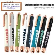ziyulinph Mini Caneta Médica Luz Portátil Lanterna LED Tocha Branco Amarelo Para Médico Enfermeira Diagnóstico Medições