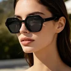 Óculos De Sol Retrô Praia Viagem Festa Estilo Tons UV Para Homens E Mulheres