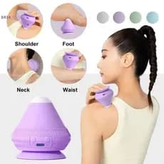 [DASK] Bola Massageadora De Silicone USB Recarregável De Massagem Aptidão Cintura Muscular Ba Massageador De Relaxamento