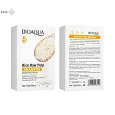 [DASK] BIOAQUA Máscara Capilar Leite De Arroz 5 Segundos Suave Reparação Natural Mágica Prevenir Secura Danos Divididos