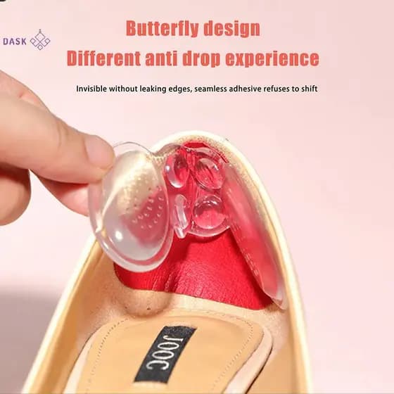 [DASK] Atualizar Silicone Heel Stiers Grips Para Mulheres Homens Almofadas De Calcanhar Antiderrapantes Inserções Protet